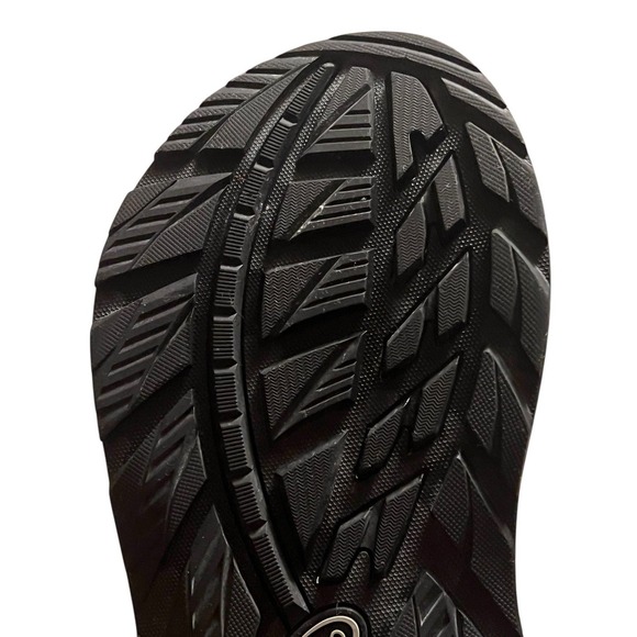 Chaco Men\'s Black/Black Adjustable Strap Classic Sandals‎ Sz 12M